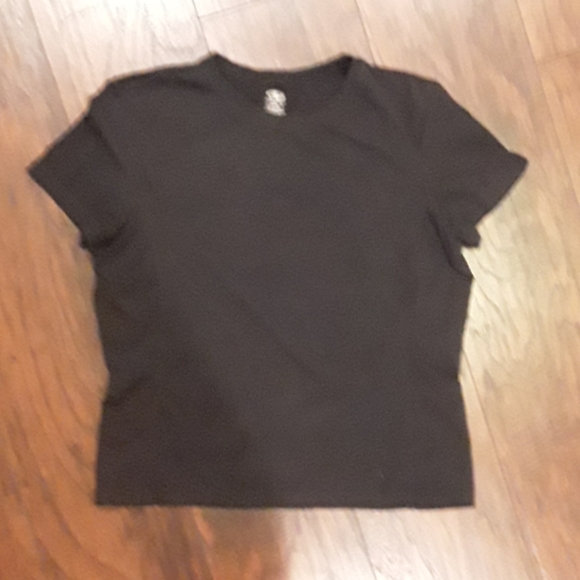 MUSCLE DEFINED LATS-ATHLETIC 😎Works black T-shirt - Picture 7 of 8